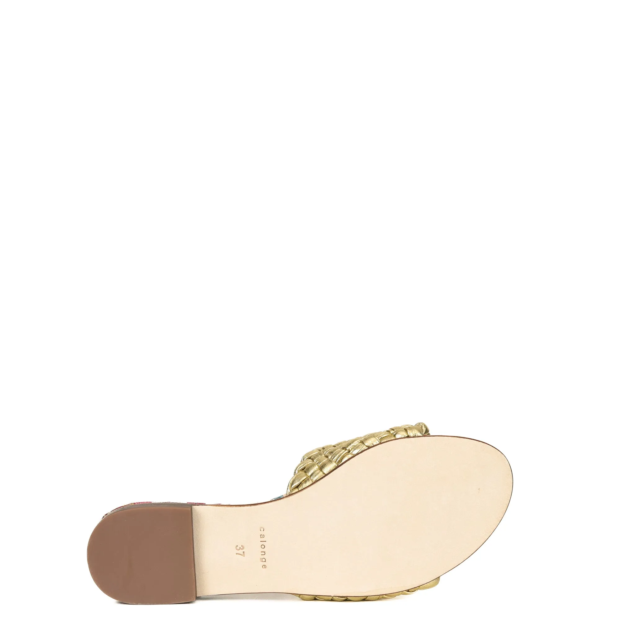 HANNA 78 TUBULAR SANDAL - GOLD