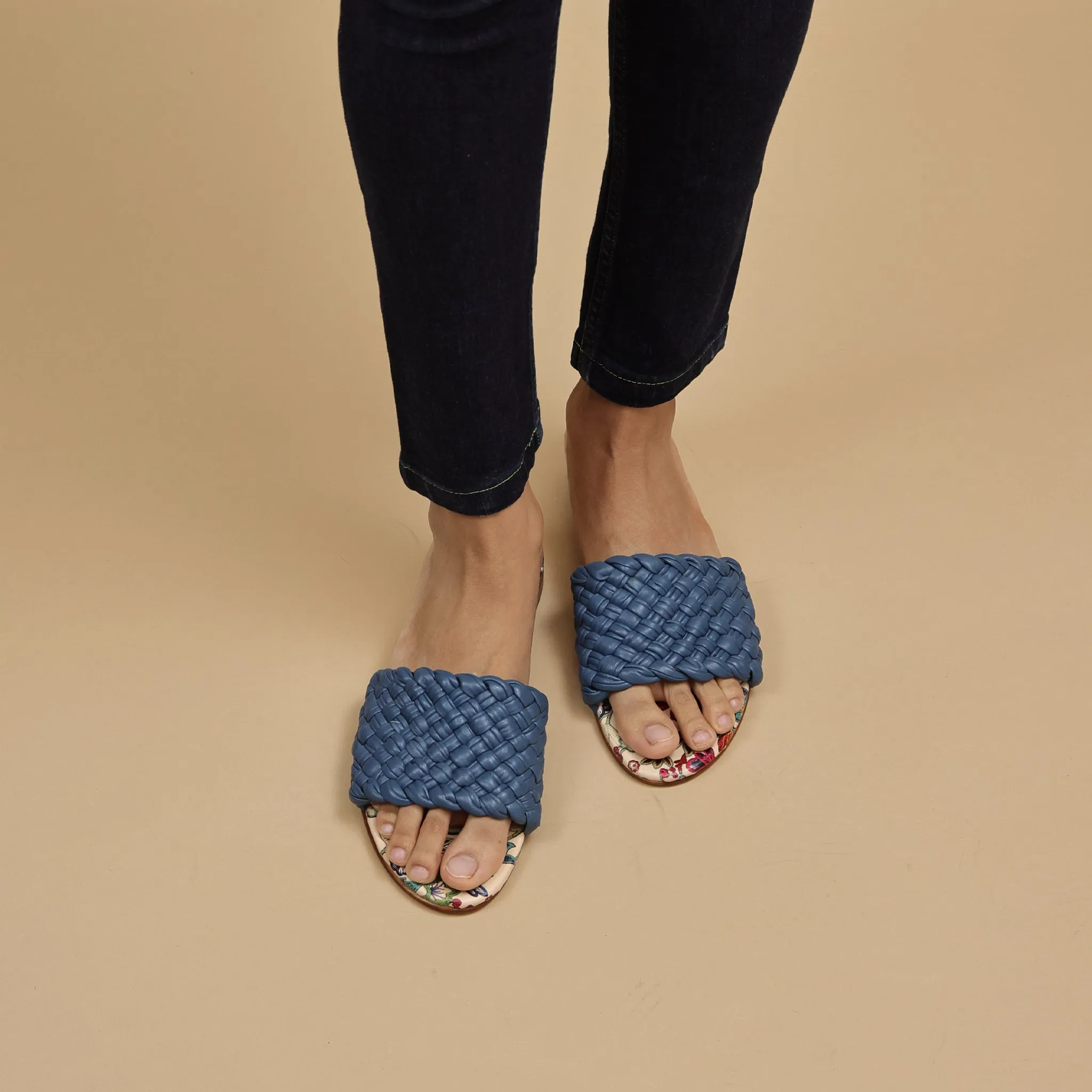 HANNA 78 TUBULAR SANDAL - LAGOON