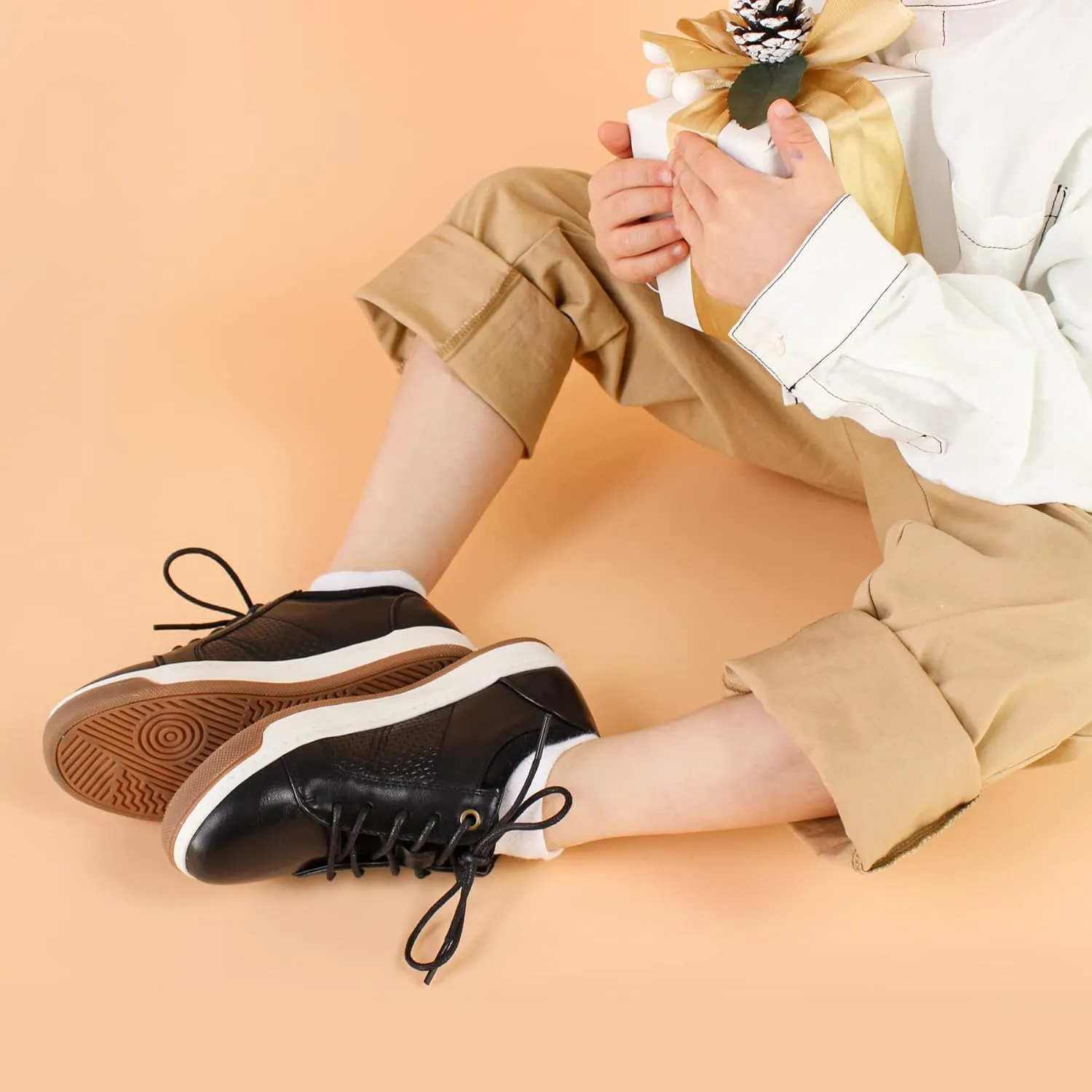 Hawkwell Kids Boy's Casual Dress Shoes Oxford Comfort Walking Fashion Sneaker(Toddler/Little Kid/Big Kid)