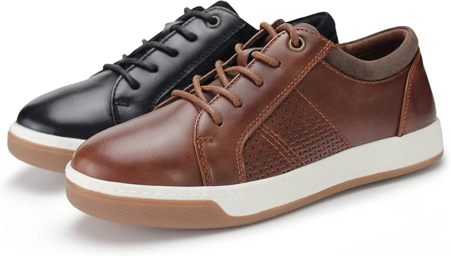 Hawkwell Kids Boy's Casual Dress Shoes Oxford Comfort Walking Fashion Sneaker(Toddler/Little Kid/Big Kid)