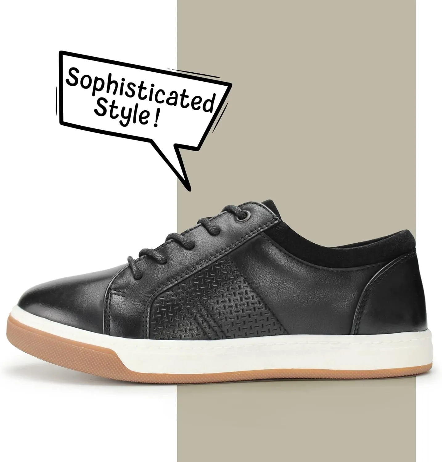 Hawkwell Kids Boy's Casual Dress Shoes Oxford Comfort Walking Fashion Sneaker(Toddler/Little Kid/Big Kid)