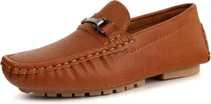 Hawkwell Kids Classic Penny Loafer Moccasin Dress Driver School Shoes