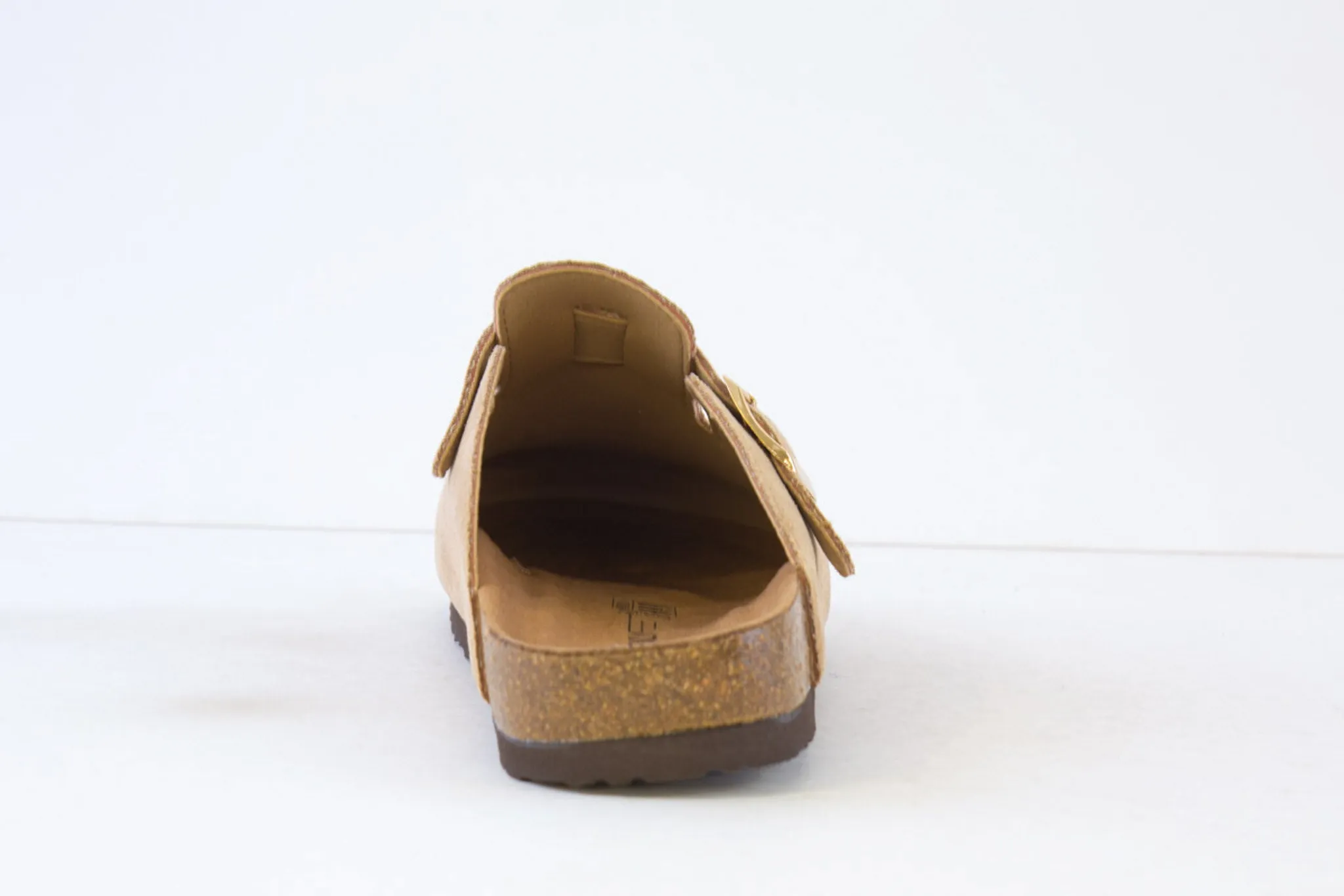 HEAVENLY FEET - 79641-947 TOE-IN MULE - BEIGE