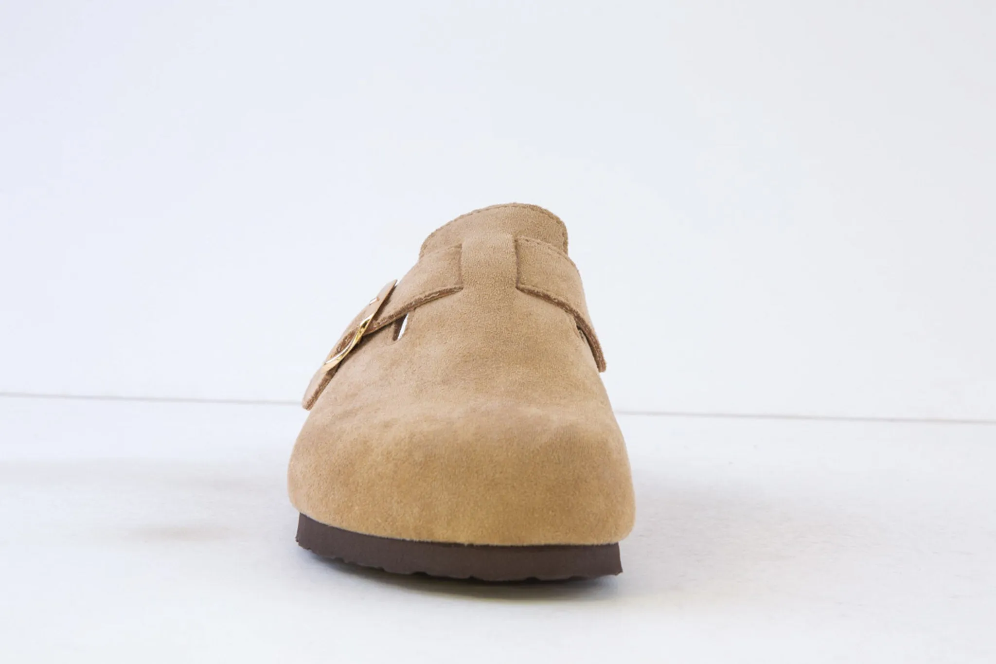 HEAVENLY FEET - 79641-947 TOE-IN MULE - BEIGE