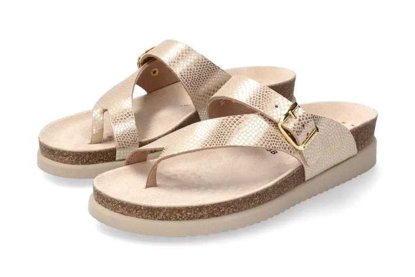 'Helen' women's sandal - patent beige