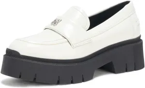 HUGO Women's Kris Chunky Platform Leather Loafer