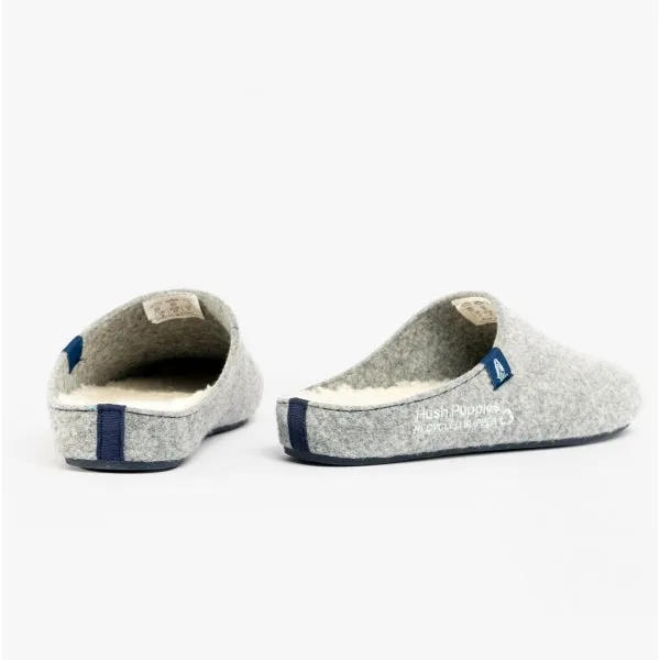 Hush Puppies THE GOOD SLIPPER Mens Slippers Grey