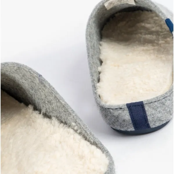 Hush Puppies THE GOOD SLIPPER Mens Slippers Grey