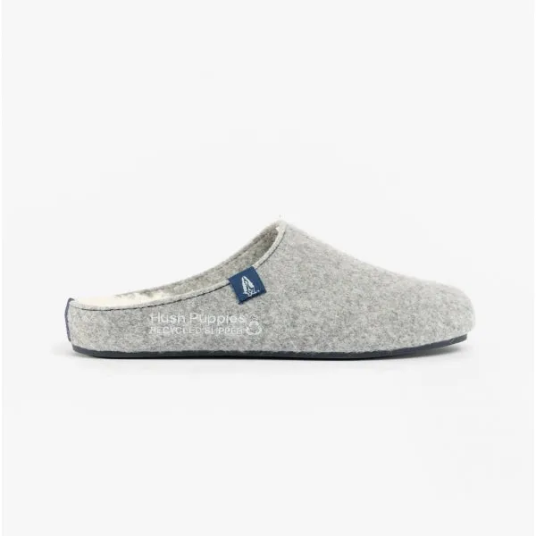 Hush Puppies THE GOOD SLIPPER Mens Slippers Grey