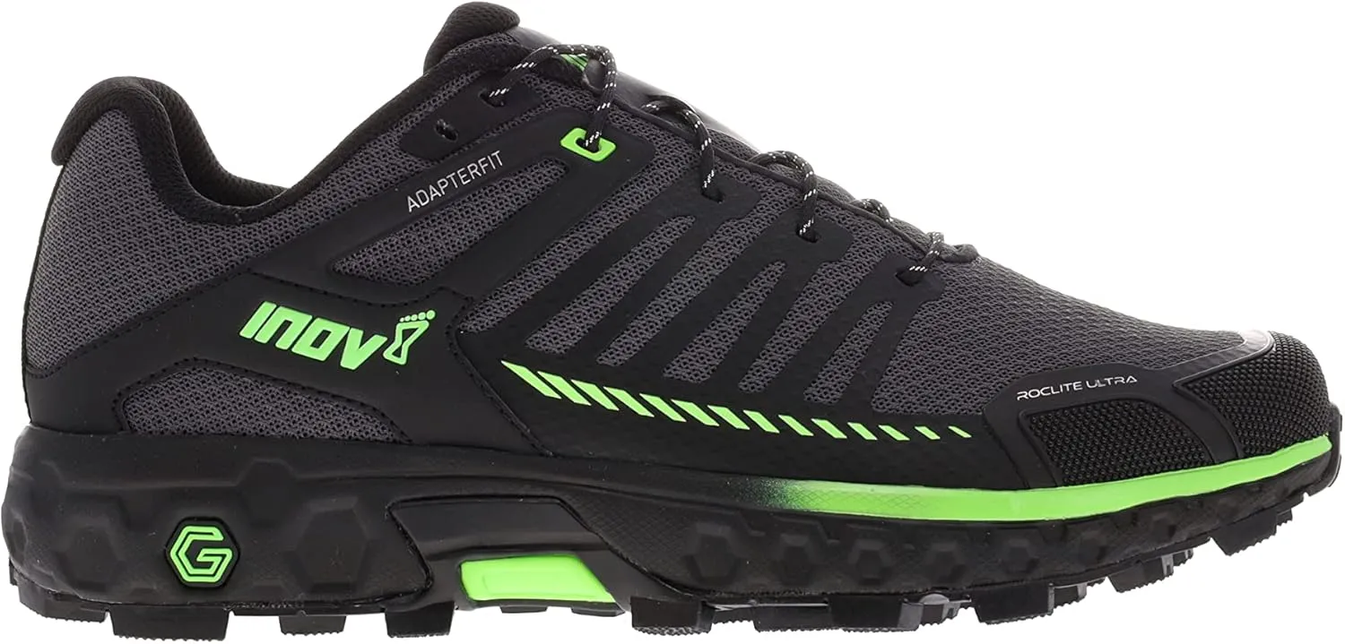 INOV8 Men's Roclite Ultra G 320 Breathable Light Cushioned Foam on/Off Trail All-Terrain Training Running Shoes Sneaker