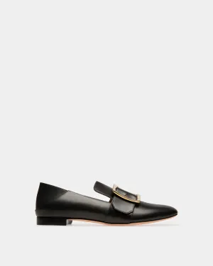 Janelle Leather Loafers In Black