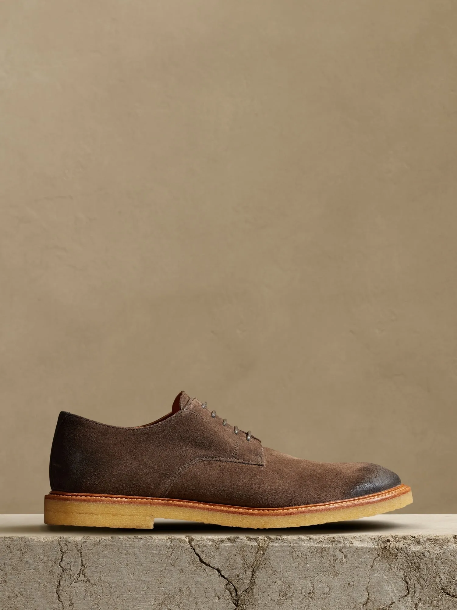 Jarret Suede Oxford with Crepe Sole