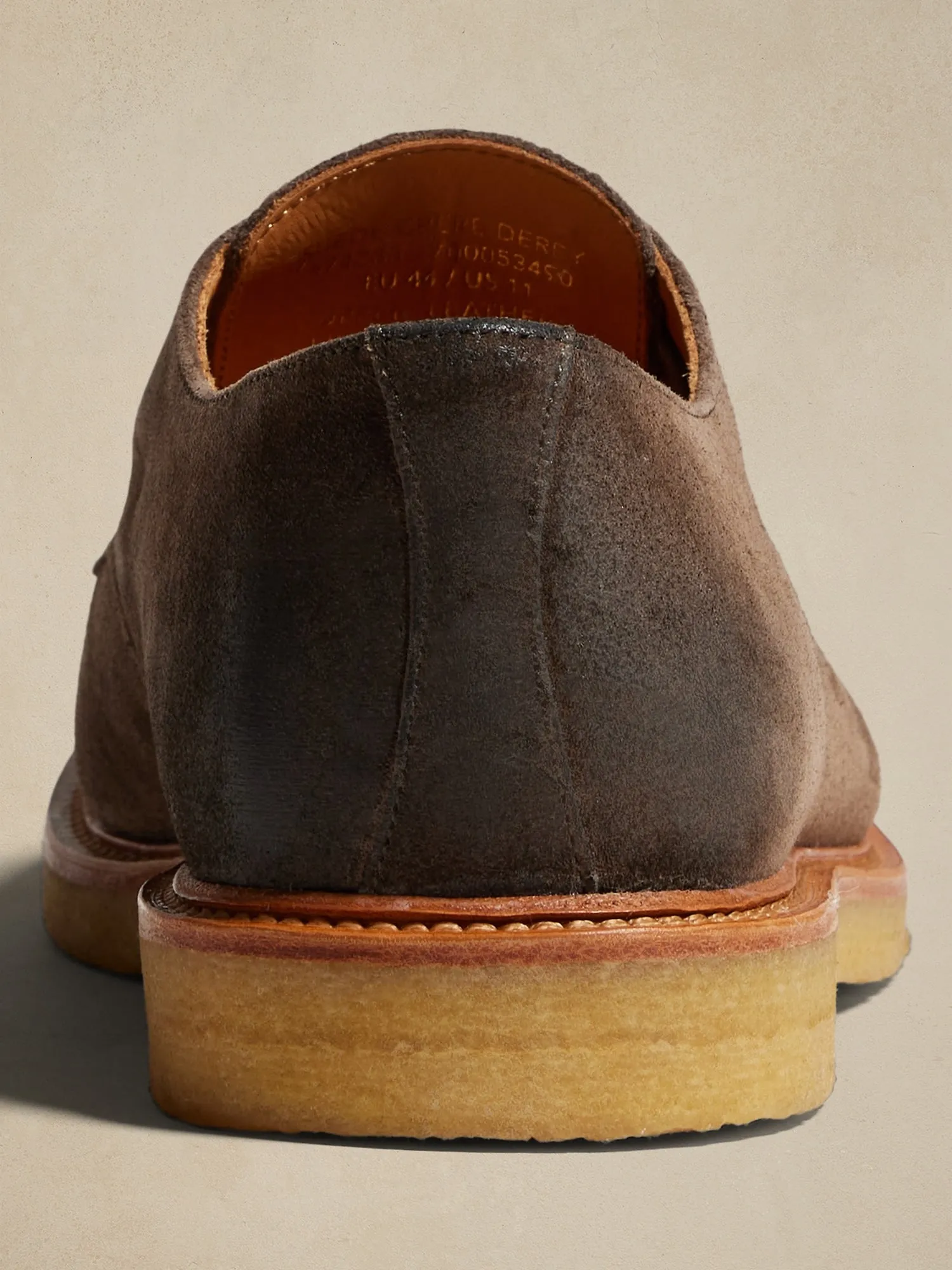 Jarret Suede Oxford with Crepe Sole
