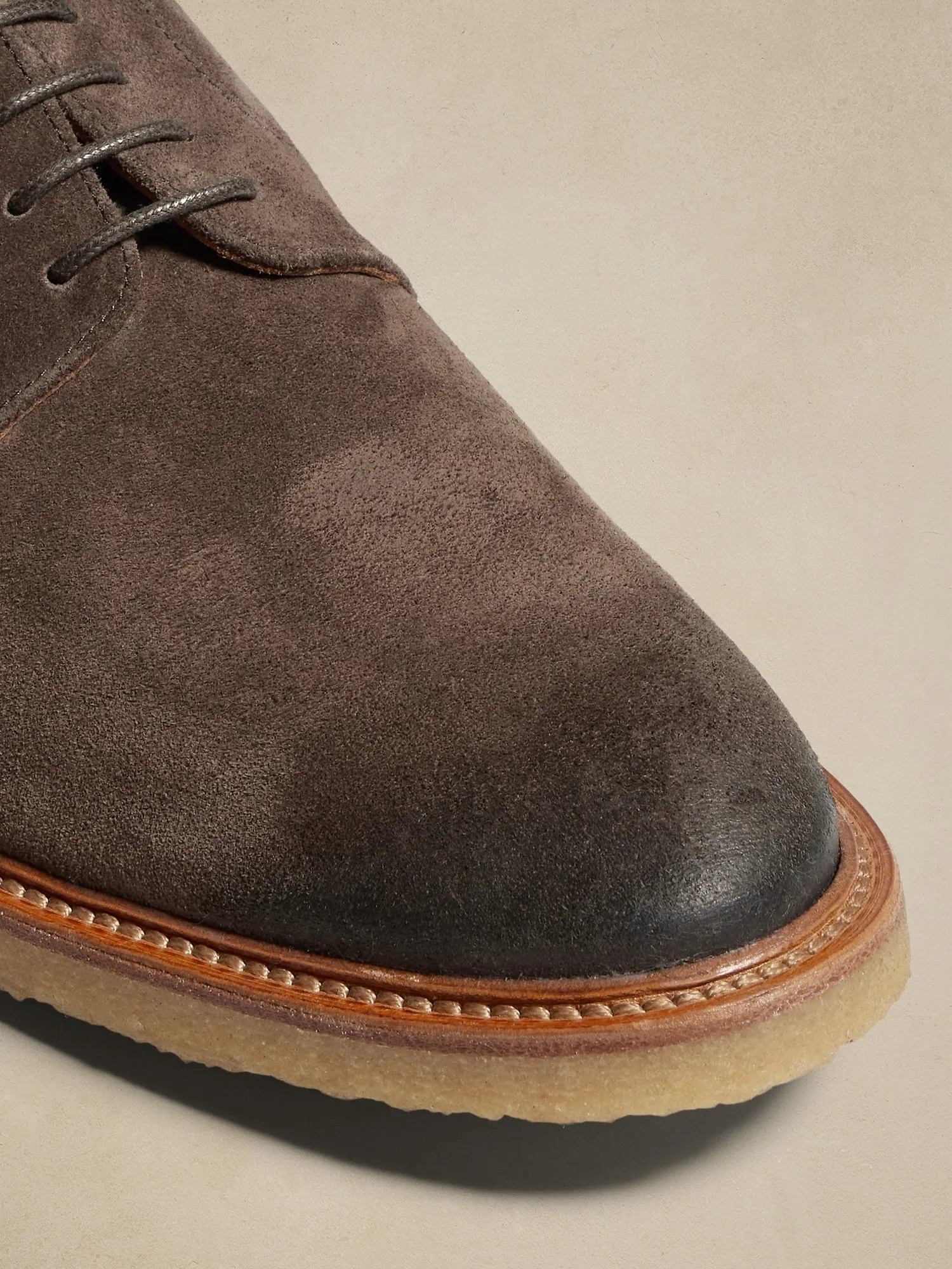 Jarret Suede Oxford with Crepe Sole