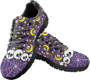 JEOCODY Women Sneakers for Running Jogging Non Slip Rubber Shoe Gym Sports Tennis Footwear