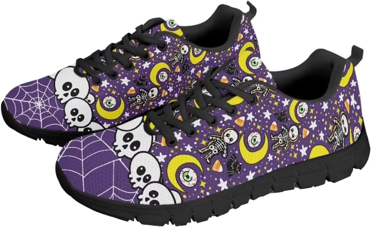 JEOCODY Women Sneakers for Running Jogging Non Slip Rubber Shoe Gym Sports Tennis Footwear