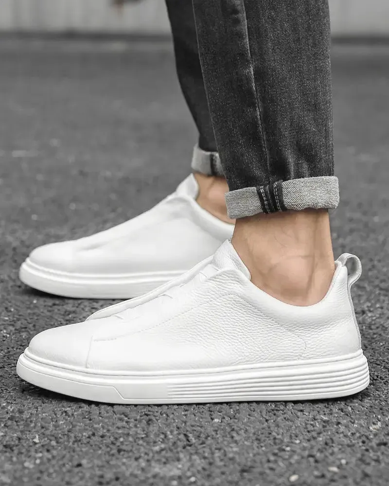 Jermain Authentic Leather Sneakers