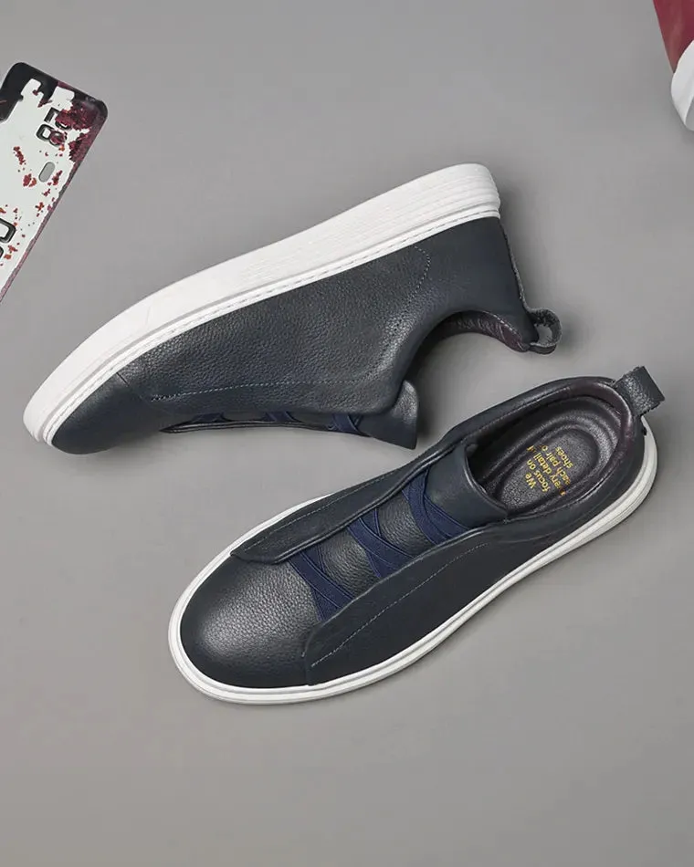 Jermain Authentic Leather Sneakers