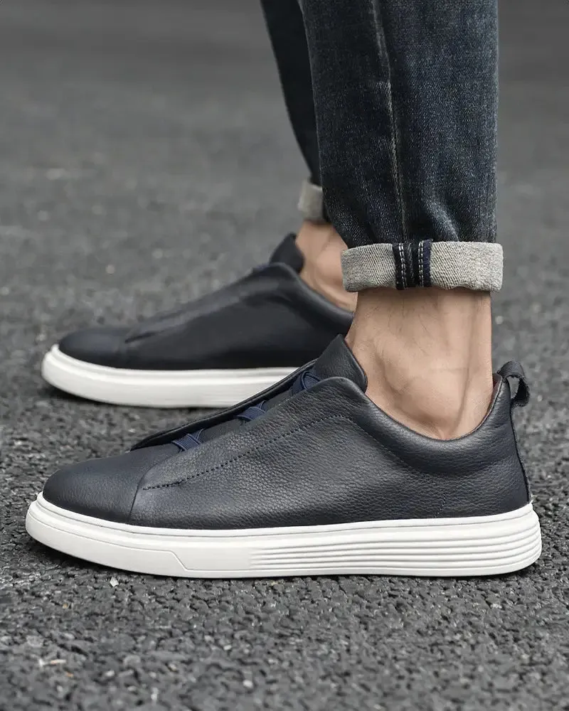 Jermain Authentic Leather Sneakers