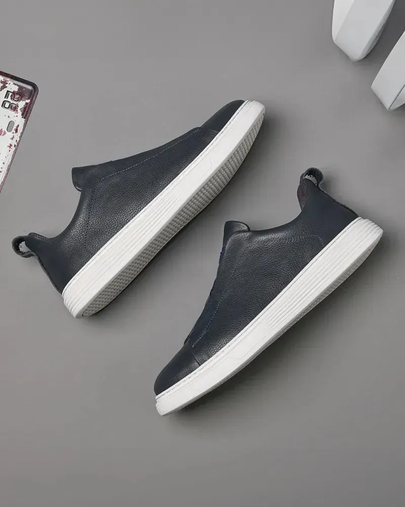Jermain Authentic Leather Sneakers