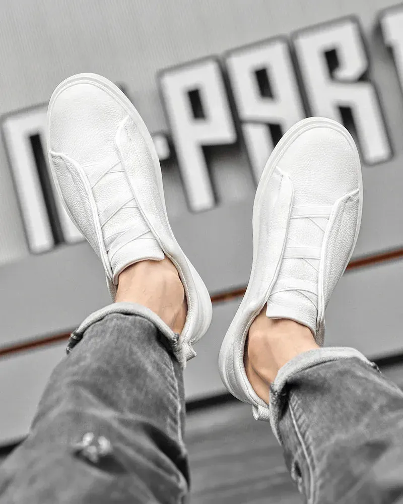 Jermain Authentic Leather Sneakers