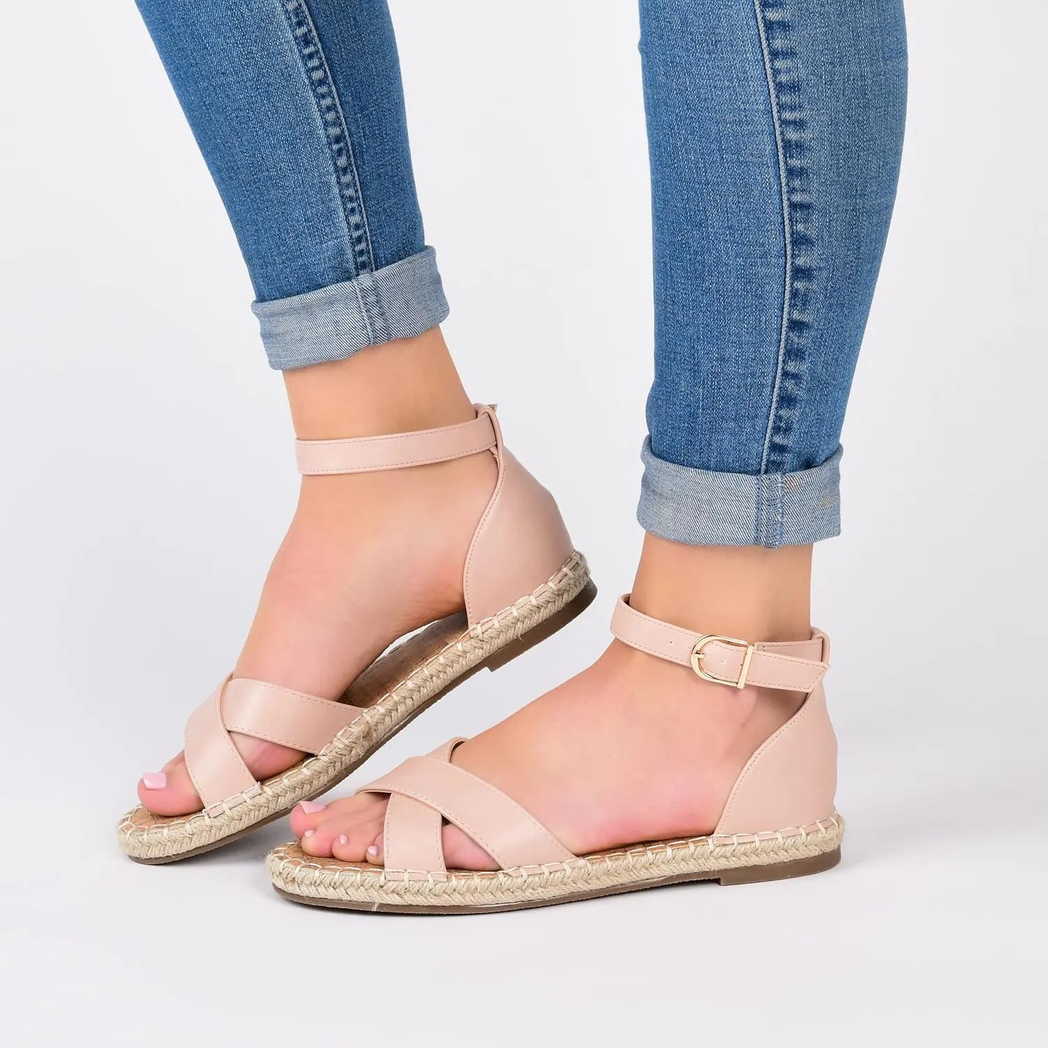 Journee Collection Women's Flat Sandals