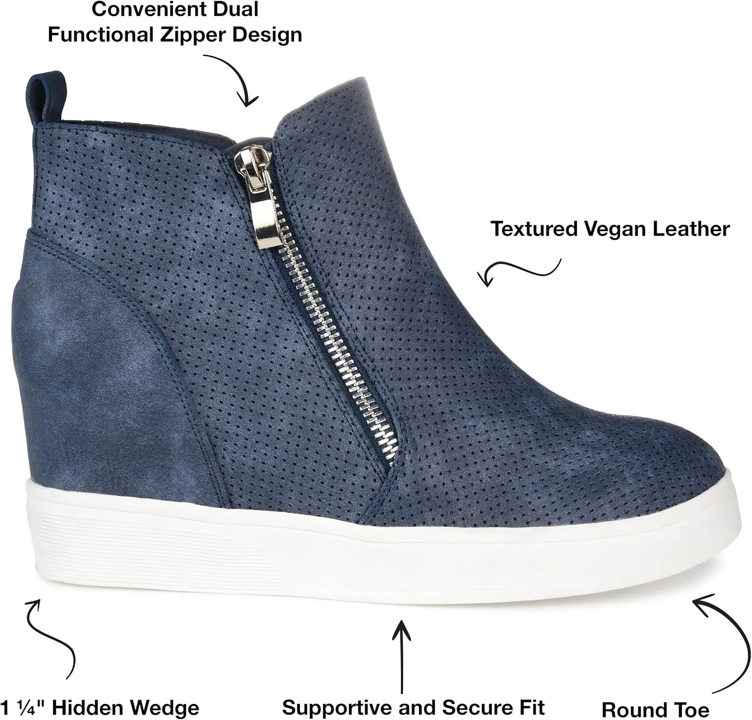 Journee Collection Women's Pennelope Sneaker