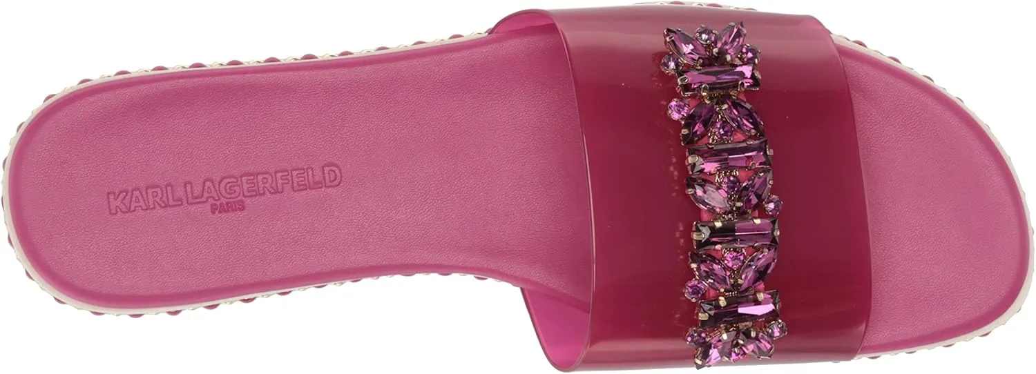 KARL LAGERFELD Women's Billi Slide Sandal