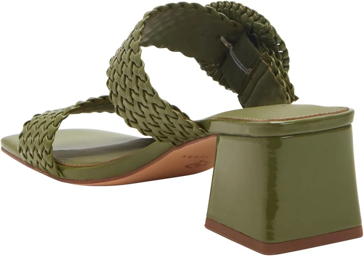 Katy Perry Women's GEMM Woven Block Heel Sandal Slide