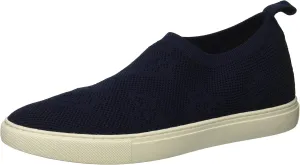 Kenneth Cole Women's Keely Floral Stretch Knit Sneaker, Navy, 8.5 M US