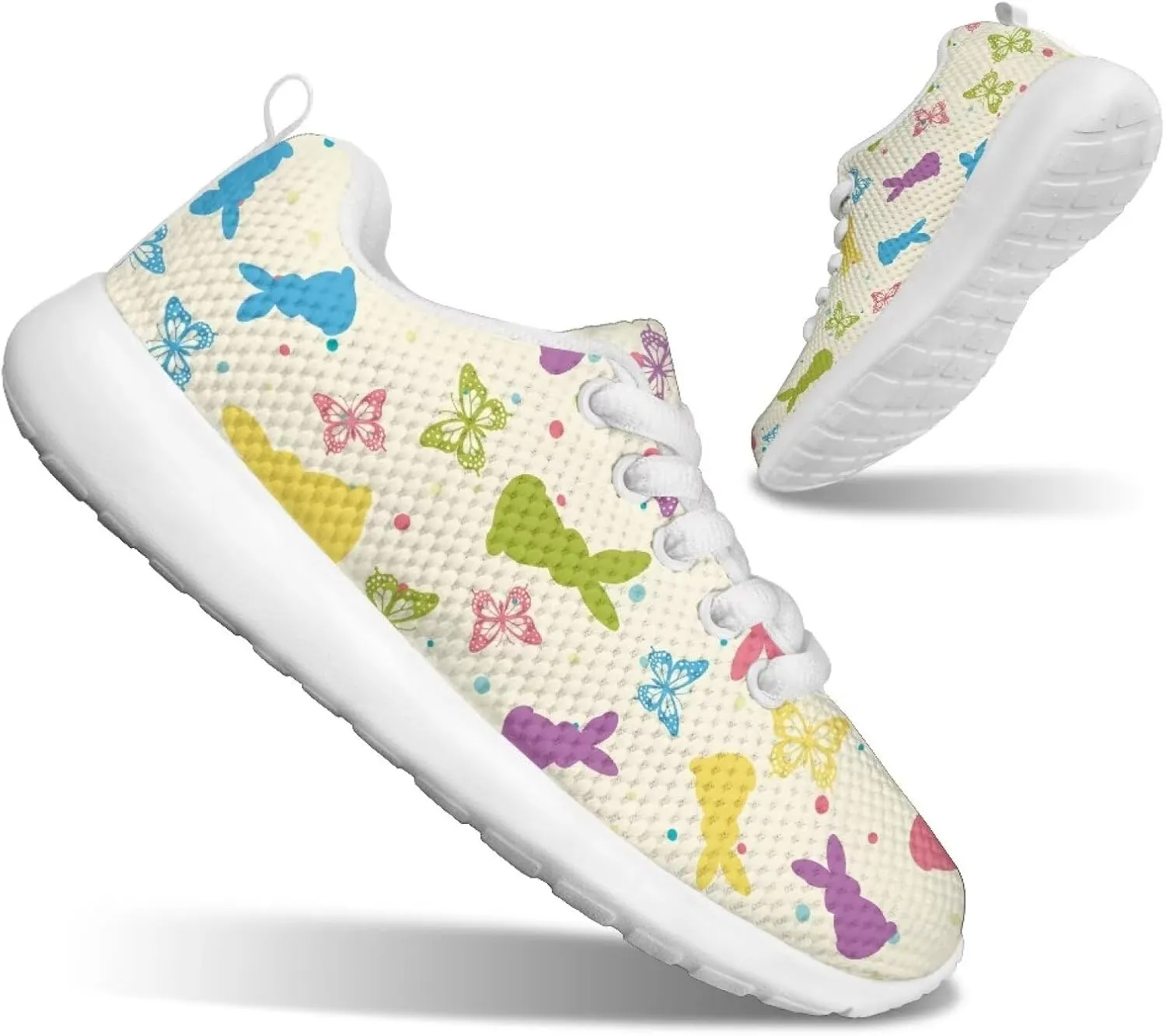 Kids Sneakers Running Shoes Boys Girls Primary School Students Sport Shoes Lace-Up Shoes Non-Slip Walking Tennis Sneaker for Children |Big Kids Black US 11-5