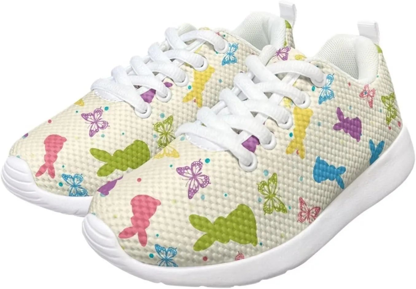 Kids Sneakers Running Shoes Boys Girls Primary School Students Sport Shoes Lace-Up Shoes Non-Slip Walking Tennis Sneaker for Children |Big Kids Black US 11-5