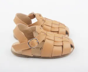 Lisbon Woven Sandal Tan
