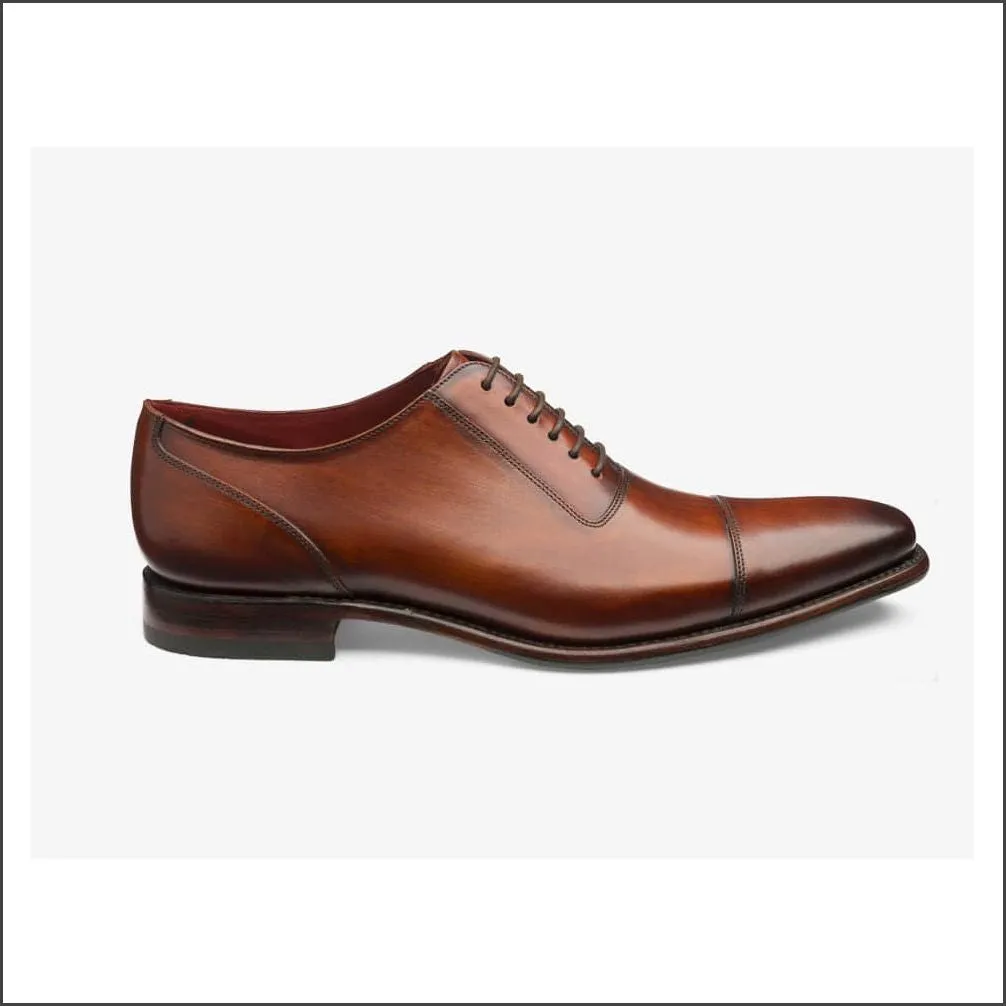 Loake Larch Chestnut Brown Oxford Size 6.5 Only/