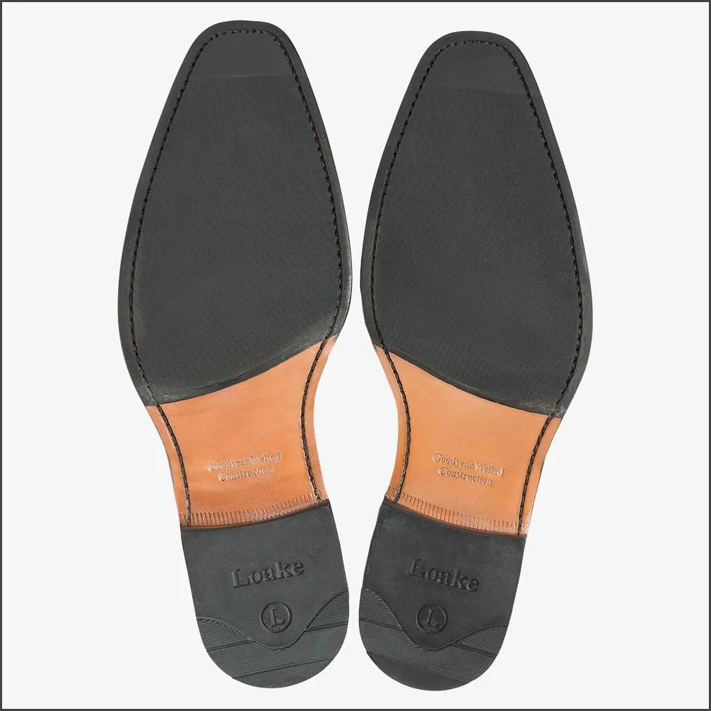 Loake Larch Chestnut Brown Oxford Size 6.5 Only/
