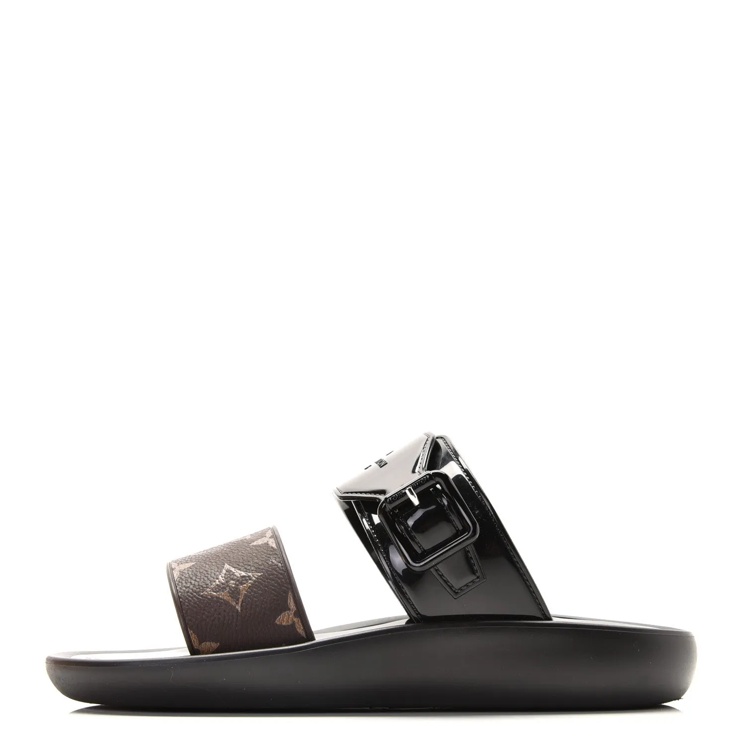Louis Vuitton Monogram Sunbath Flat Mule Sandals