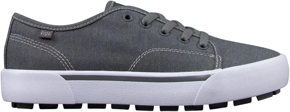Lugz Women's Trax Fashion Sneaker, Charcoal/White, 9 M US