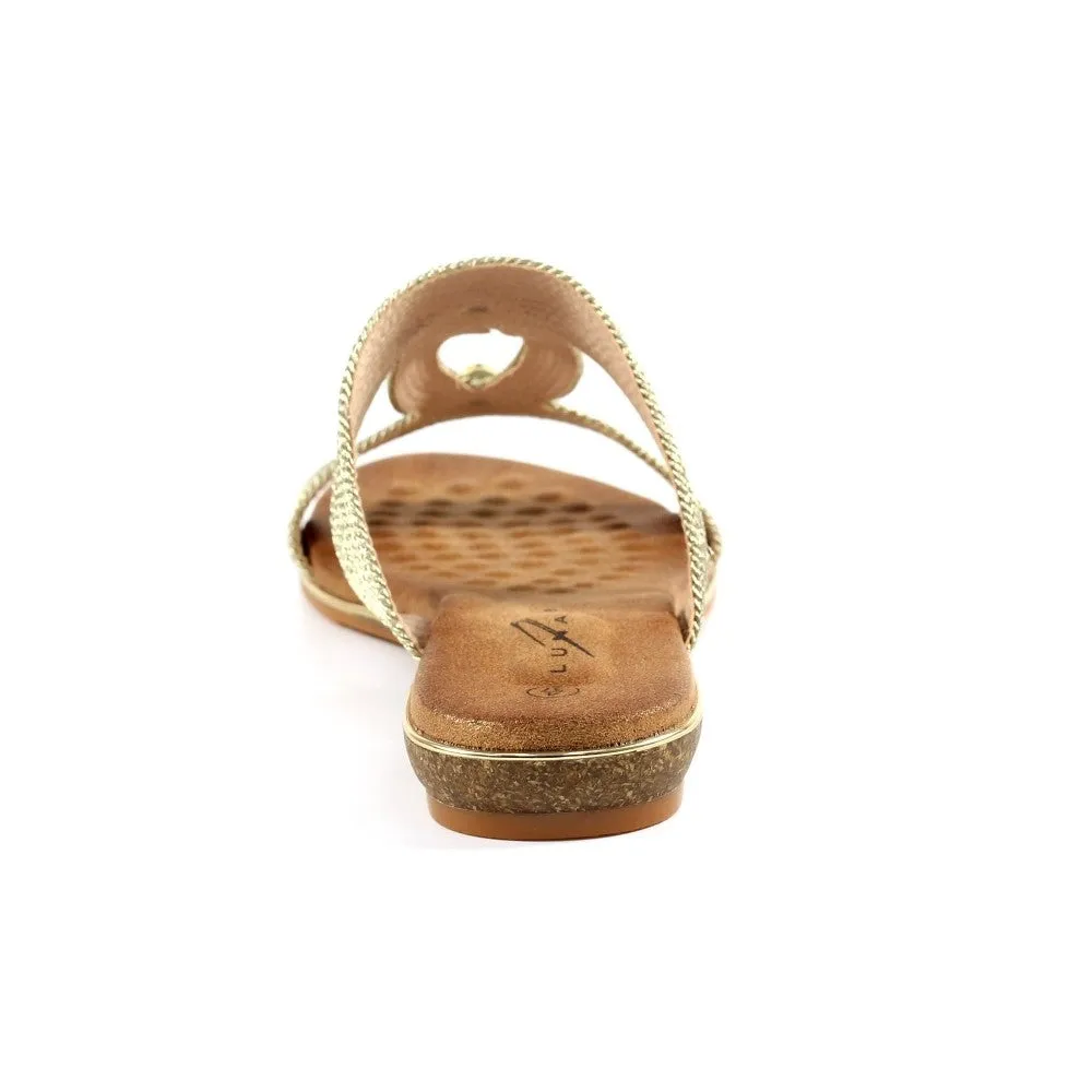 Lunar Gold Calow Sandal