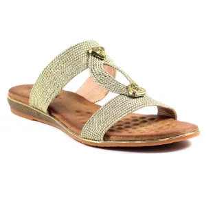 Lunar Gold Calow Sandal