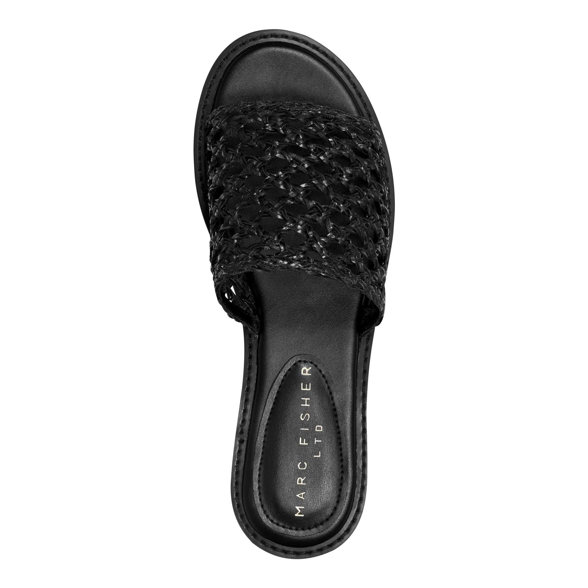 Marc Fisher LTD GLYNNE BLACK/DYEABLE PU WOVEN JY24-07