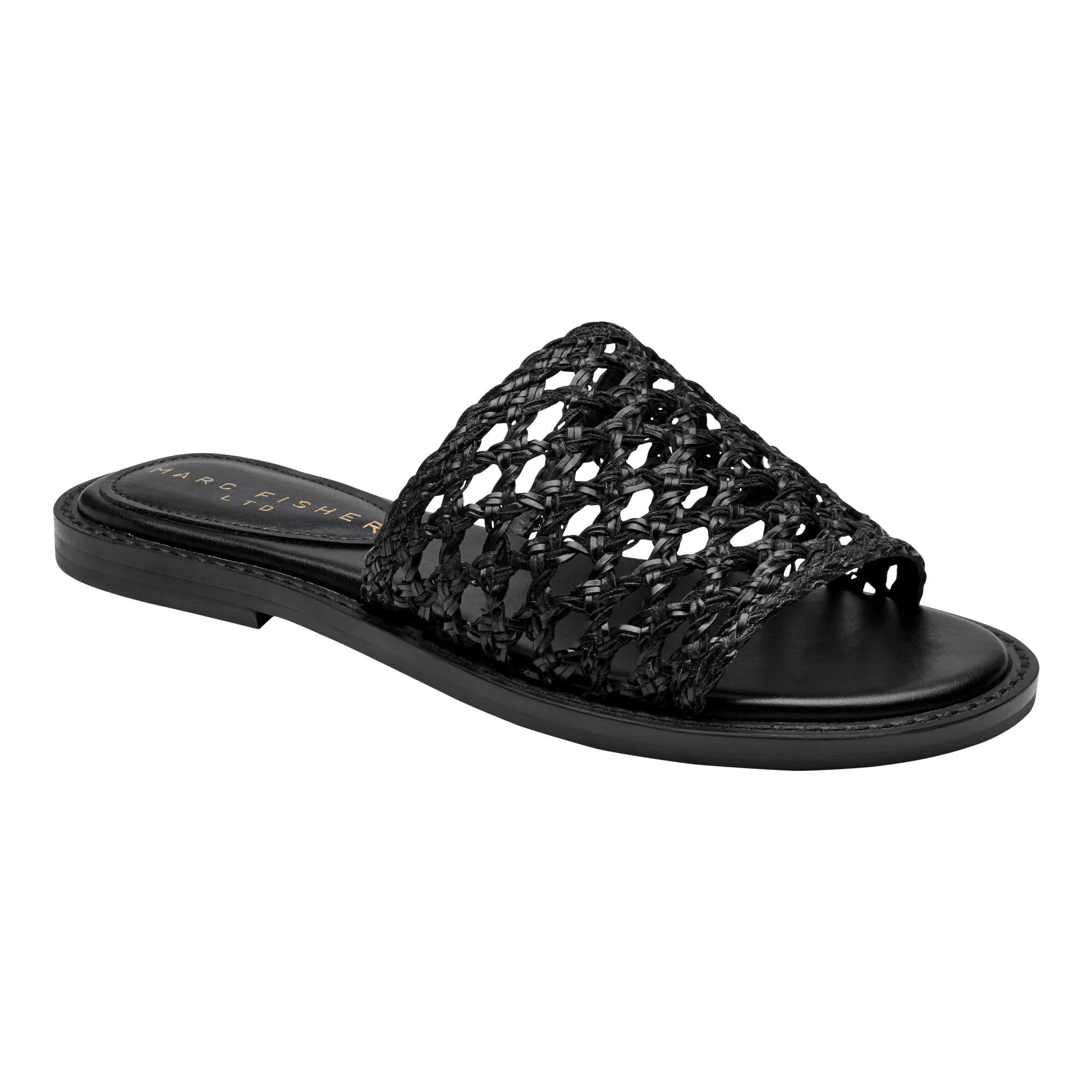 Marc Fisher LTD GLYNNE BLACK/DYEABLE PU WOVEN JY24-07