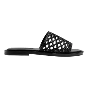 Marc Fisher LTD GLYNNE BLACK/DYEABLE PU WOVEN JY24-07
