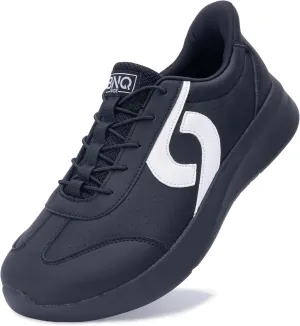 MEHOTO Mens Wide Toe Box Shoes Walking Arch Support Sneakers Comfortable Tennis Slip On Casual Shoes for Swelling Bunion Plantar Fasciitis US 7-12