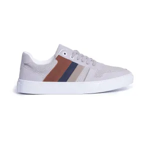 Men's Sleek and Stylish Sneaker - Silver Slip-ins Model V104 by Koka Store