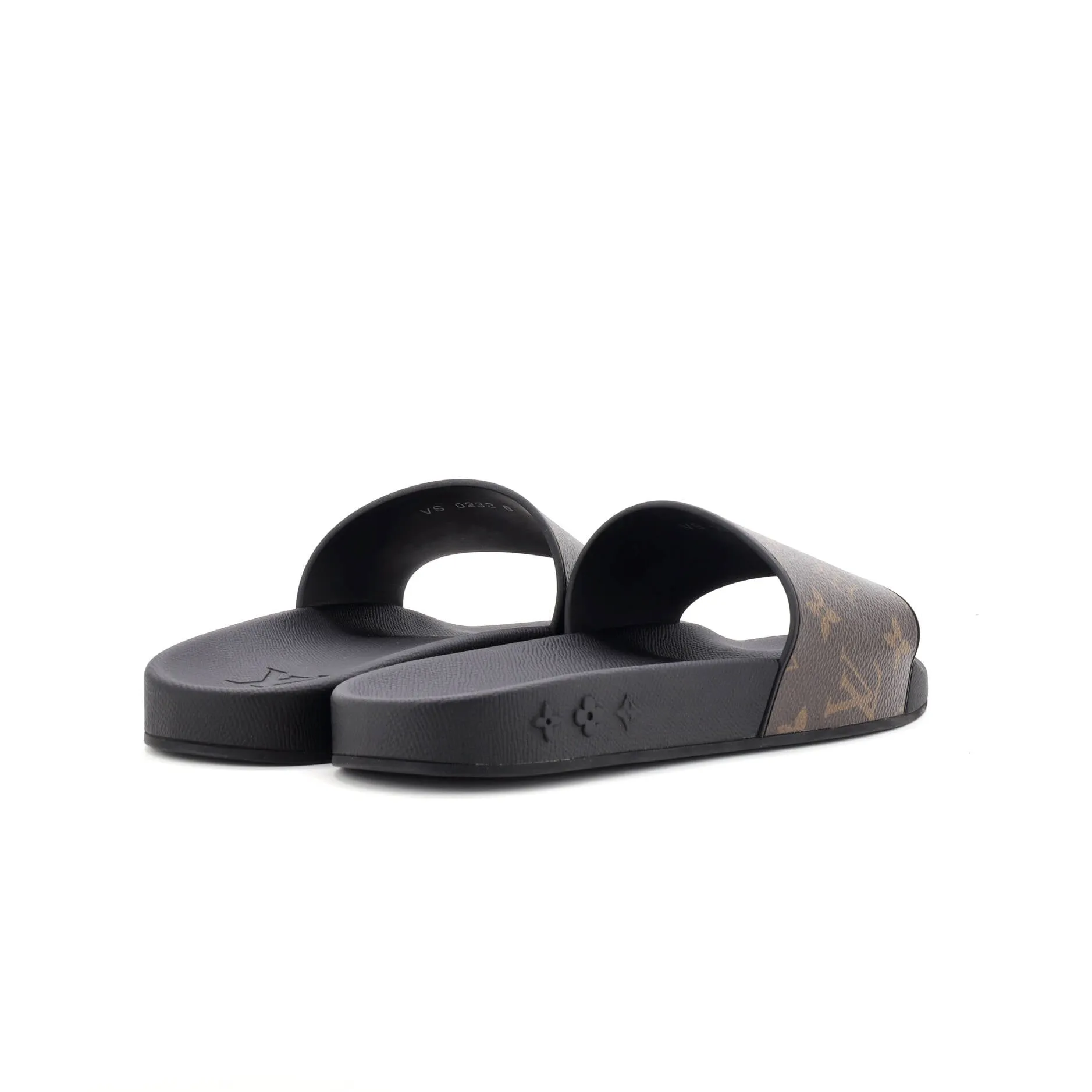 Men's Waterfront Mule Sandals Monogram Rubber
