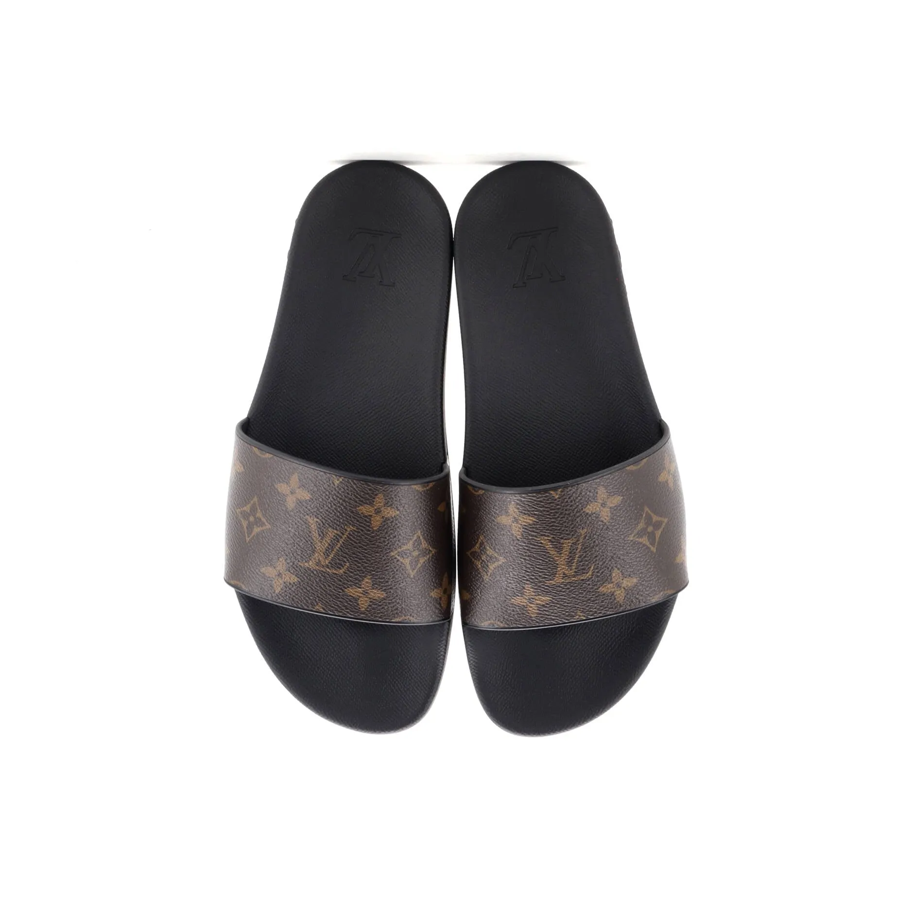 Men's Waterfront Mule Sandals Monogram Rubber