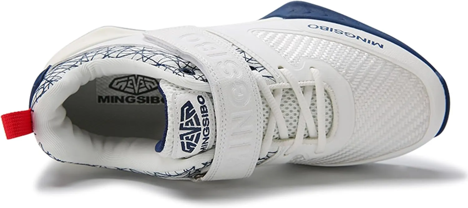 Men's Weightlifting Shoes - Pro-Level Stability for Squats & Deadlifts - High-Traction Grip, Arch Support - Powerlifting & Strength Training Footwear