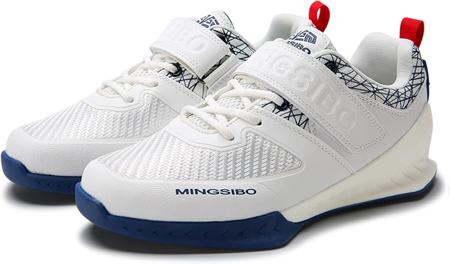 Men's Weightlifting Shoes - Pro-Level Stability for Squats & Deadlifts - High-Traction Grip, Arch Support - Powerlifting & Strength Training Footwear