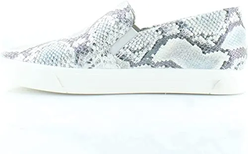 Naturalizer Womens Aileen Leather Slip-On Sneakers Ivory 8.5 Medium (B,M)