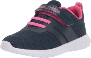 Nautica Kids Fashion Sneaker Athletic Running Shoe with One Strap |Boys - Girls|(Toddler/Little Kid)